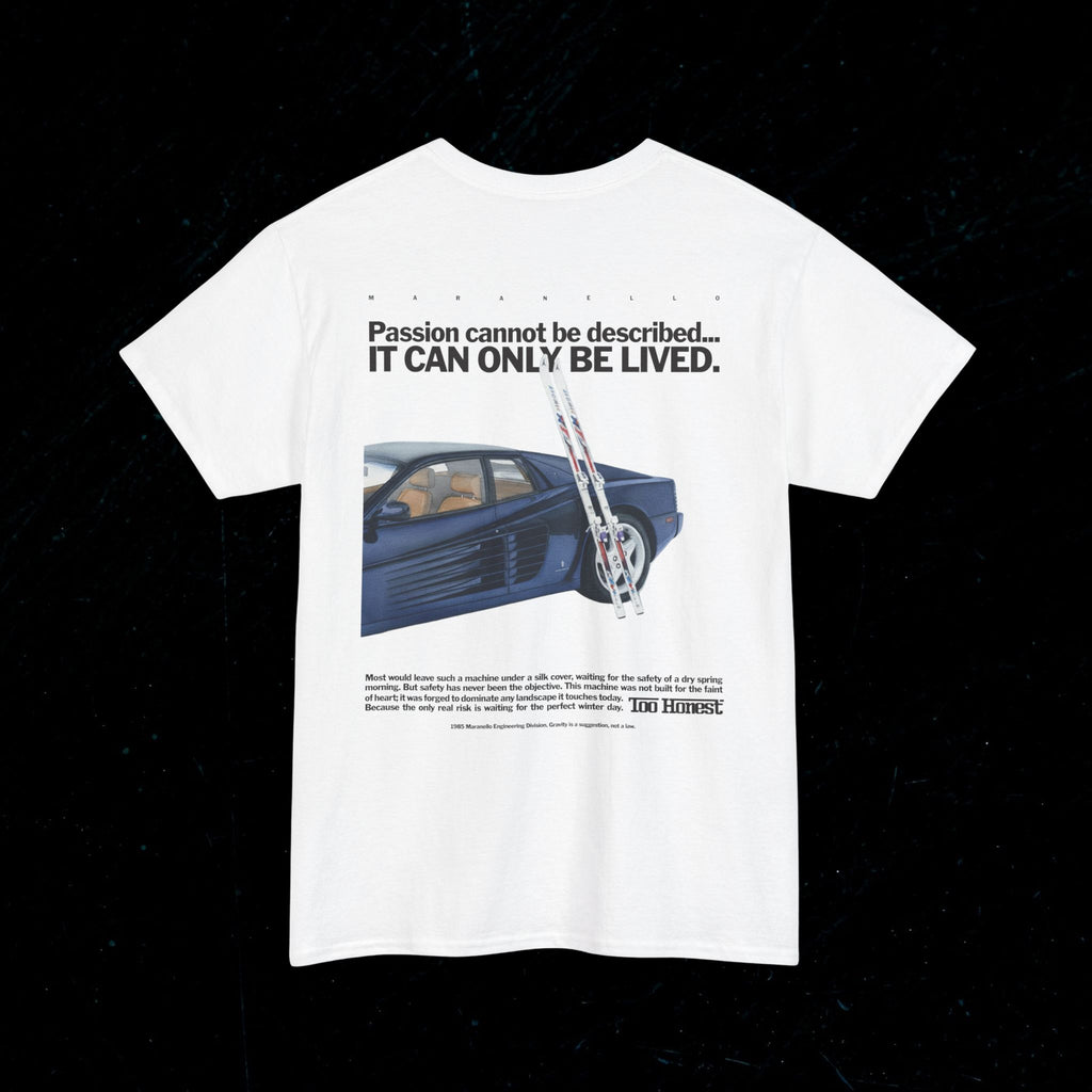 T-shirt FERRARI au SKI Printify